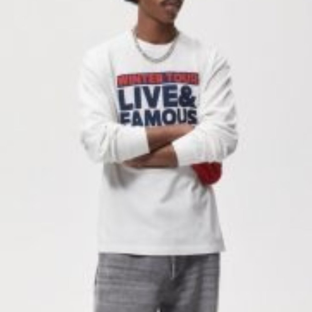 ZARA Man Live & Famous T-Shirt NWT Men's Small